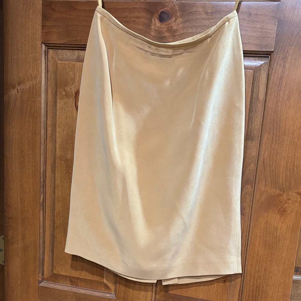 Evan Picone Tan Blazer and Skirt set SZ 6 - Picture 7 of 13
